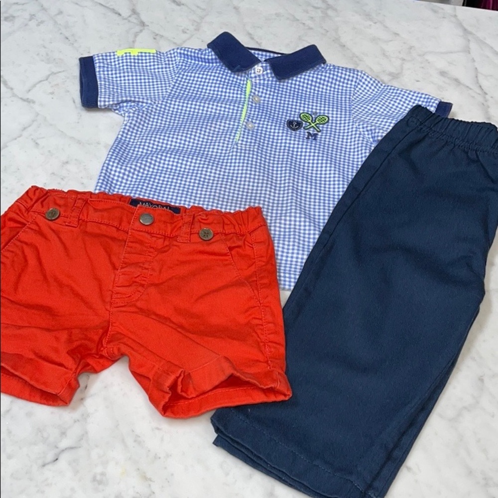 Mayoral💥 Bundle of 3 baby boy clothes